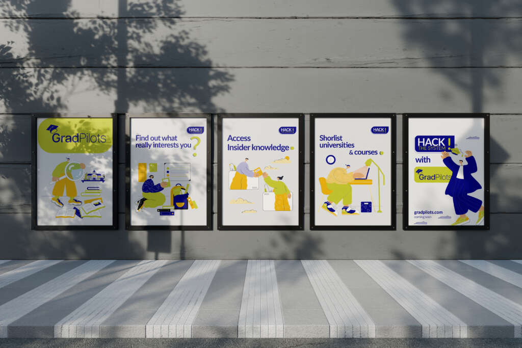 GradPilots: Event Posters & Illustrations